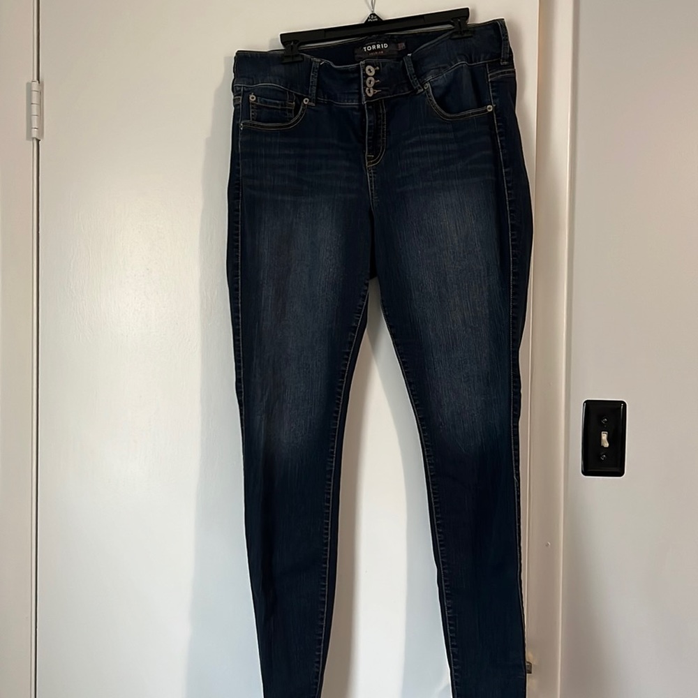 Premium 16 XT (extra tall) super stretchy Torrid Jeggings